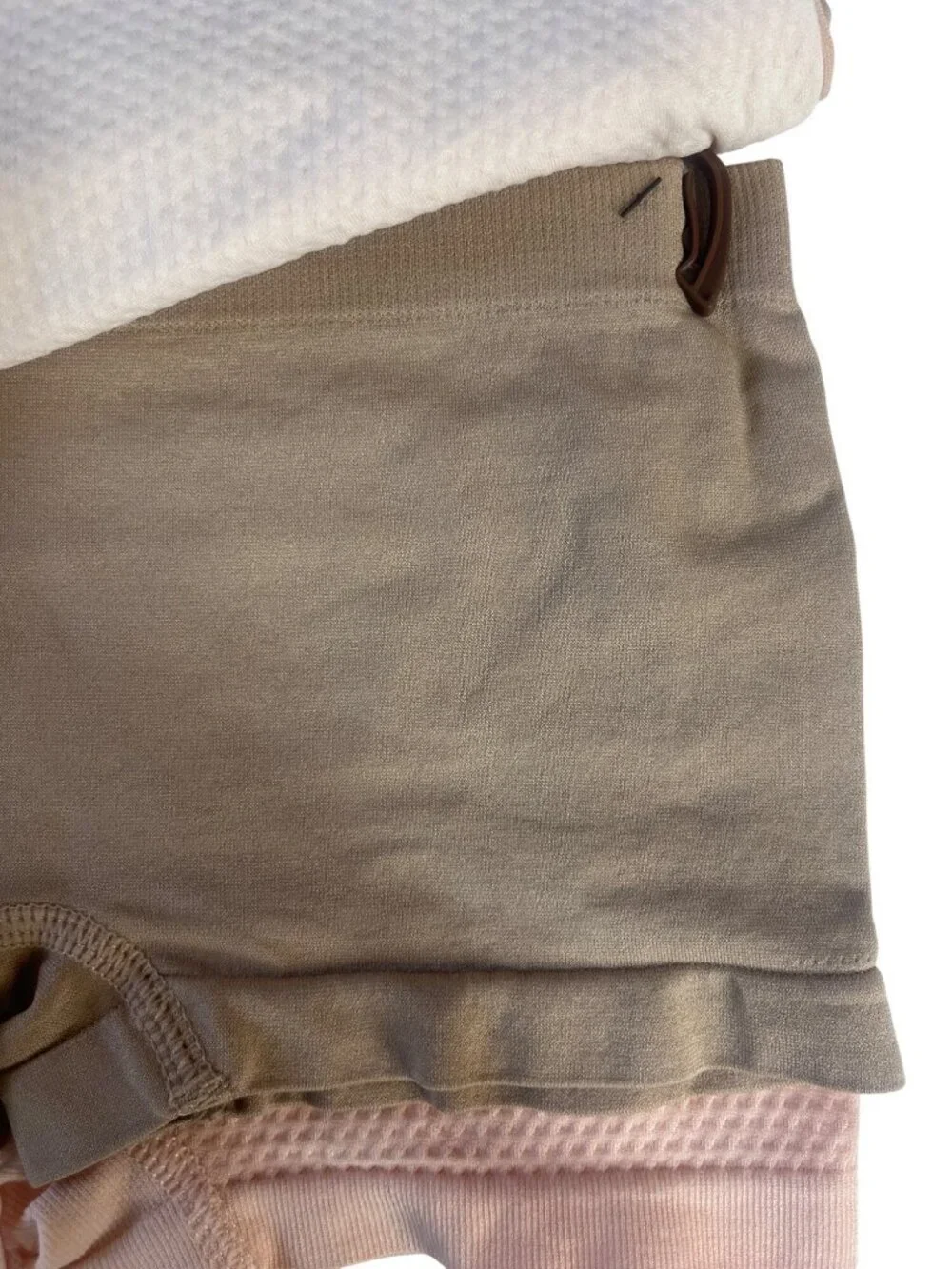 Bearpaw 4 Pack Comfort Boyshorts Panties Girls Medium New Neutral Tones